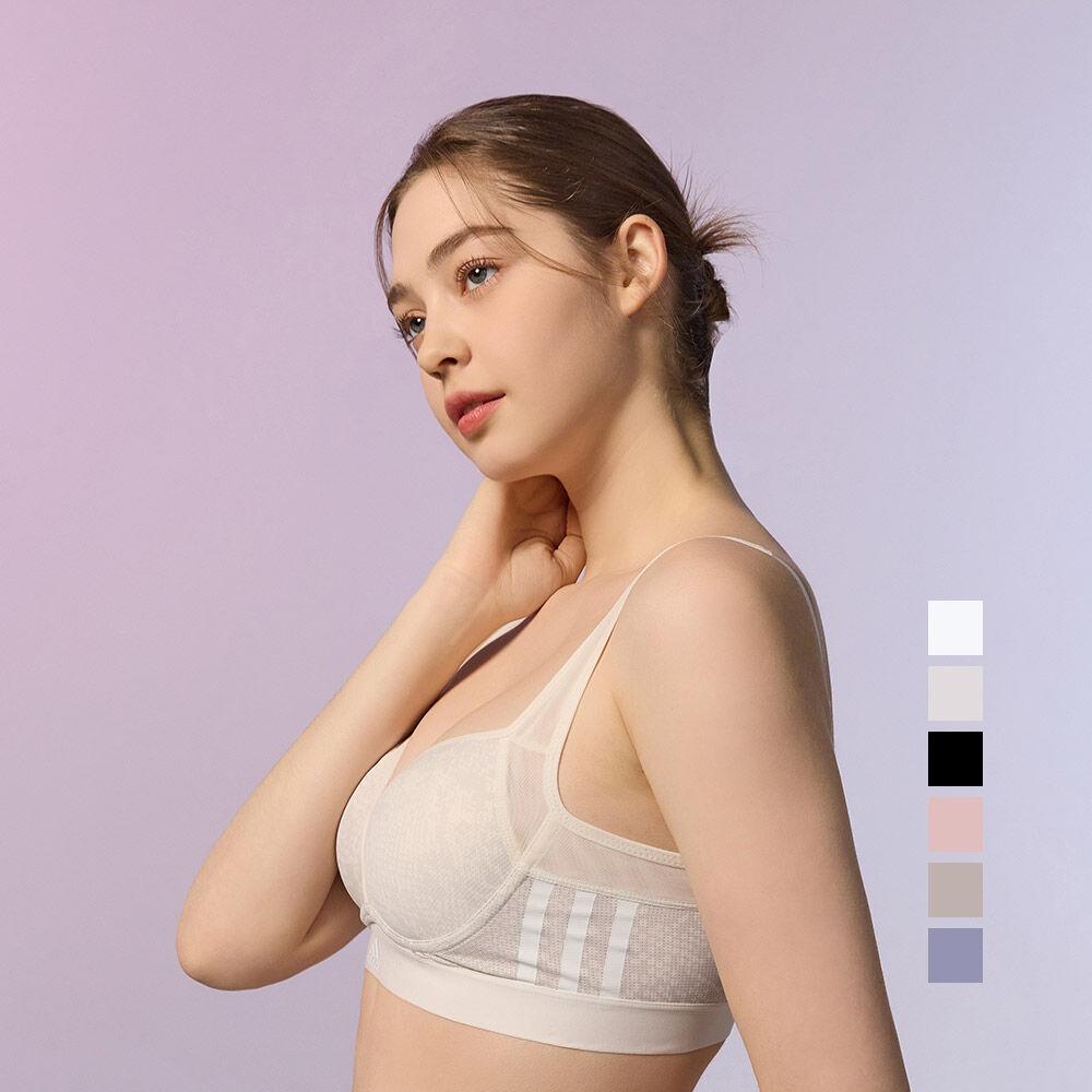 [메쉬어깨끈] 퍼포먼스 360도 에어무빙 서포트 브라팬티 6 Set