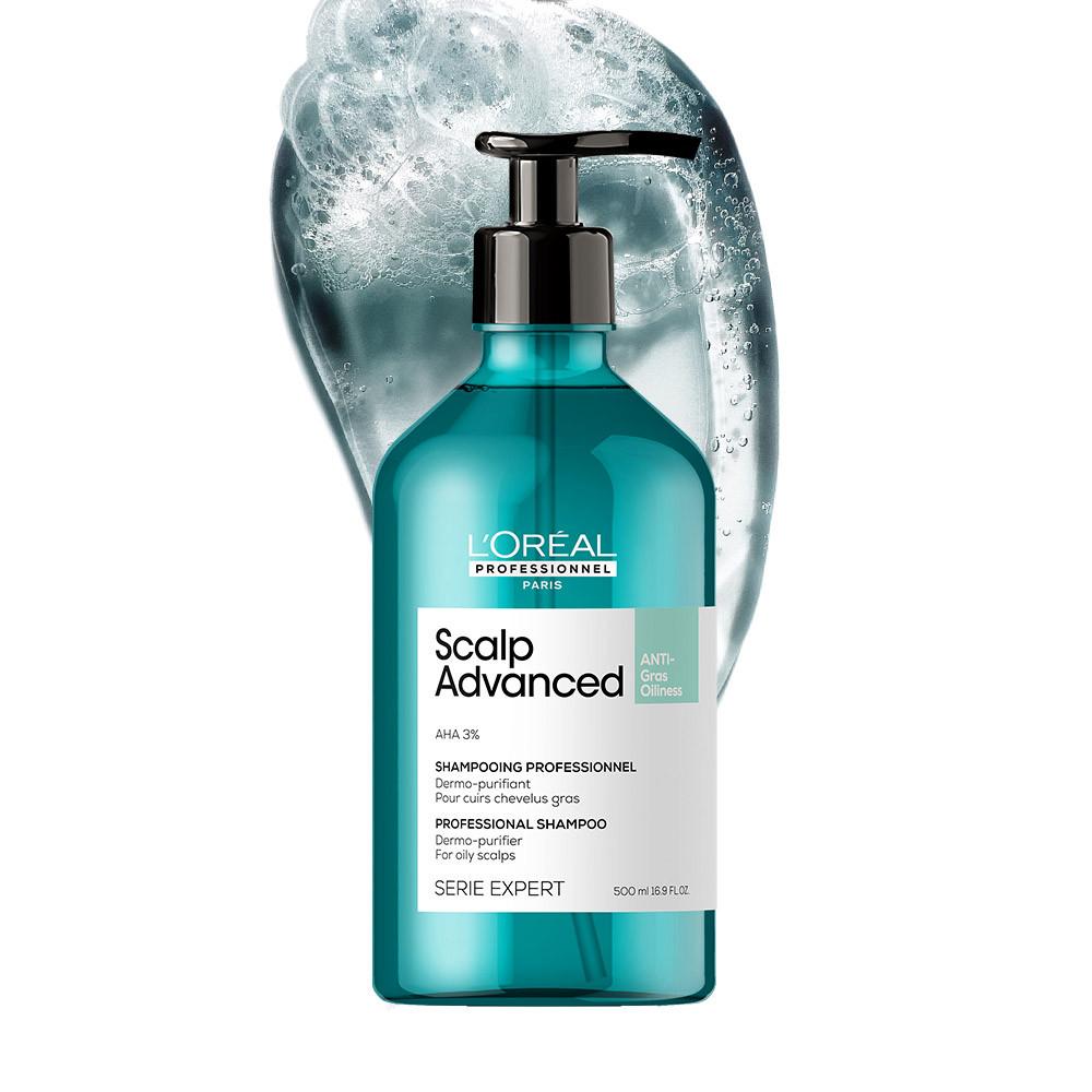 [지성두피&헤어케어] 로레알 스칼프 어드밴스드 안티 오일리니스 샴푸 500ML