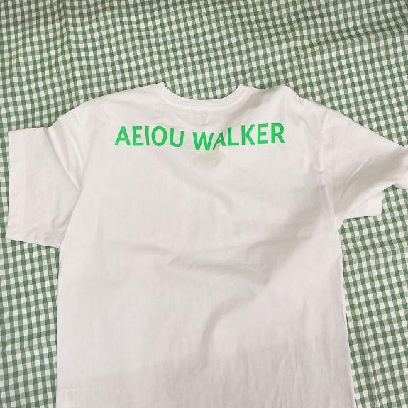 AEIOU WALKER T-shirt White