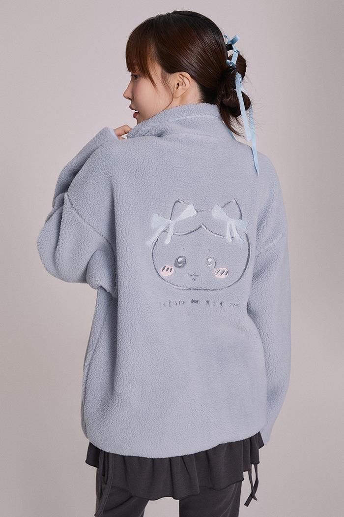 [먼작귀] 덤블 플리스(BLUE)_SPFZF49U01