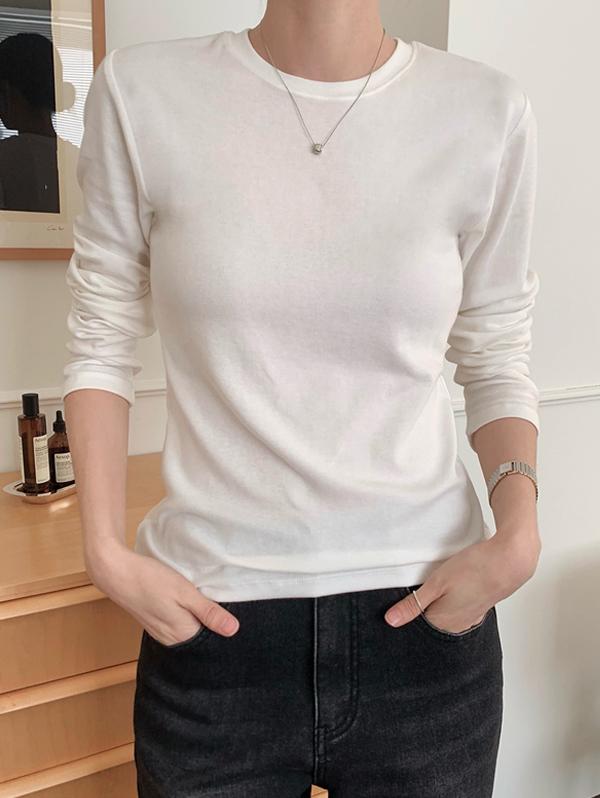 슬로우앤드 [핏깔끔기본티!] made. 클린앤 소프트 스탠다드핏 티셔츠 - 8 color