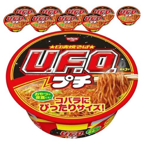닛신 야키소바 UFO 쁘띠 63g, 10개 - 컵라면 | 쿠팡