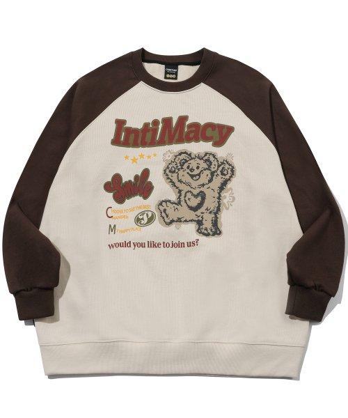 메이시 베어 스웨트셔츠 베이지브라운