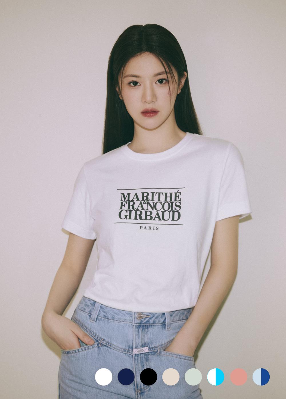 W CLASSIC LOGO TEE (8color)