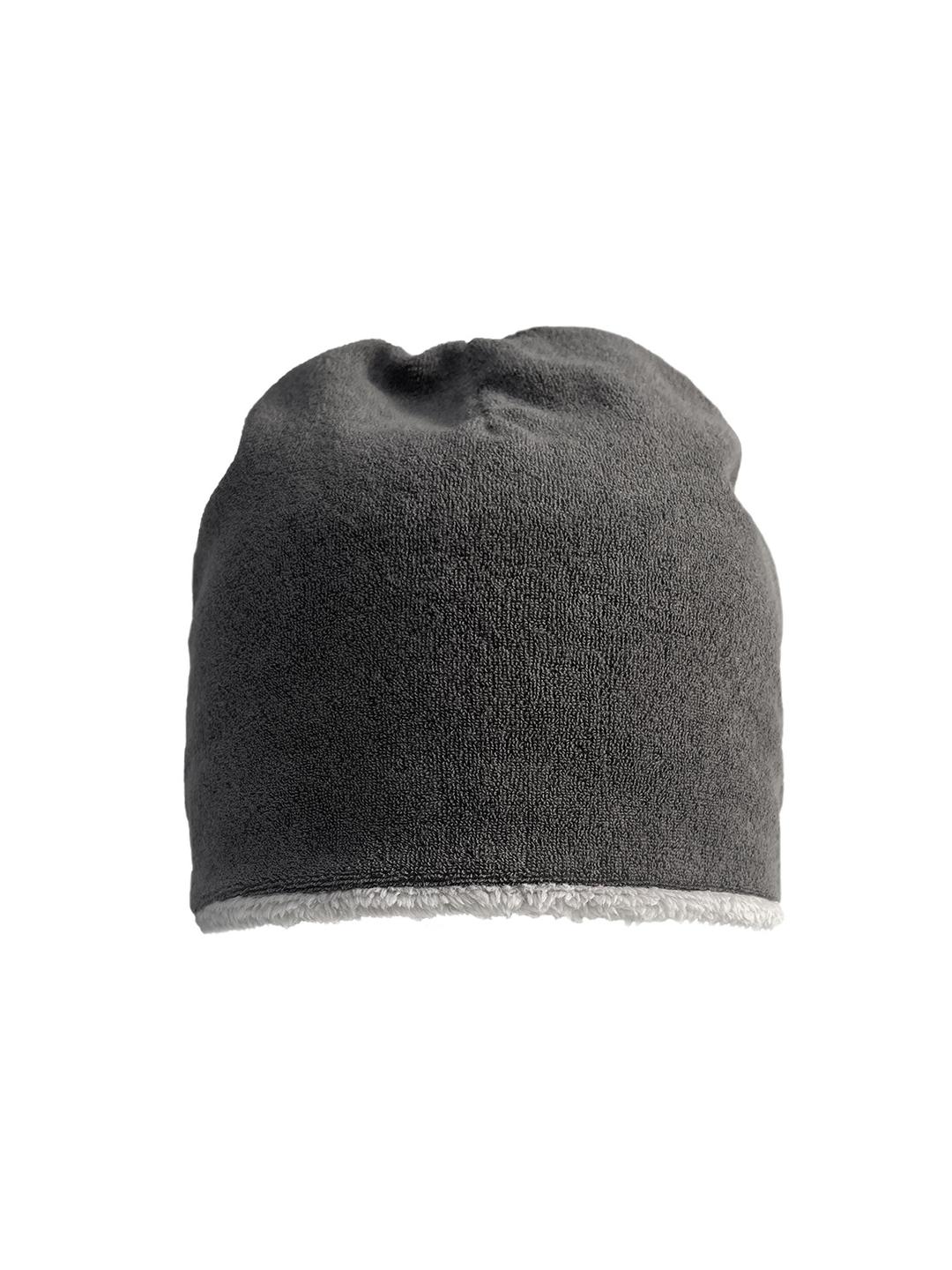 Reversible Towel Beanie - Charcoal / OS