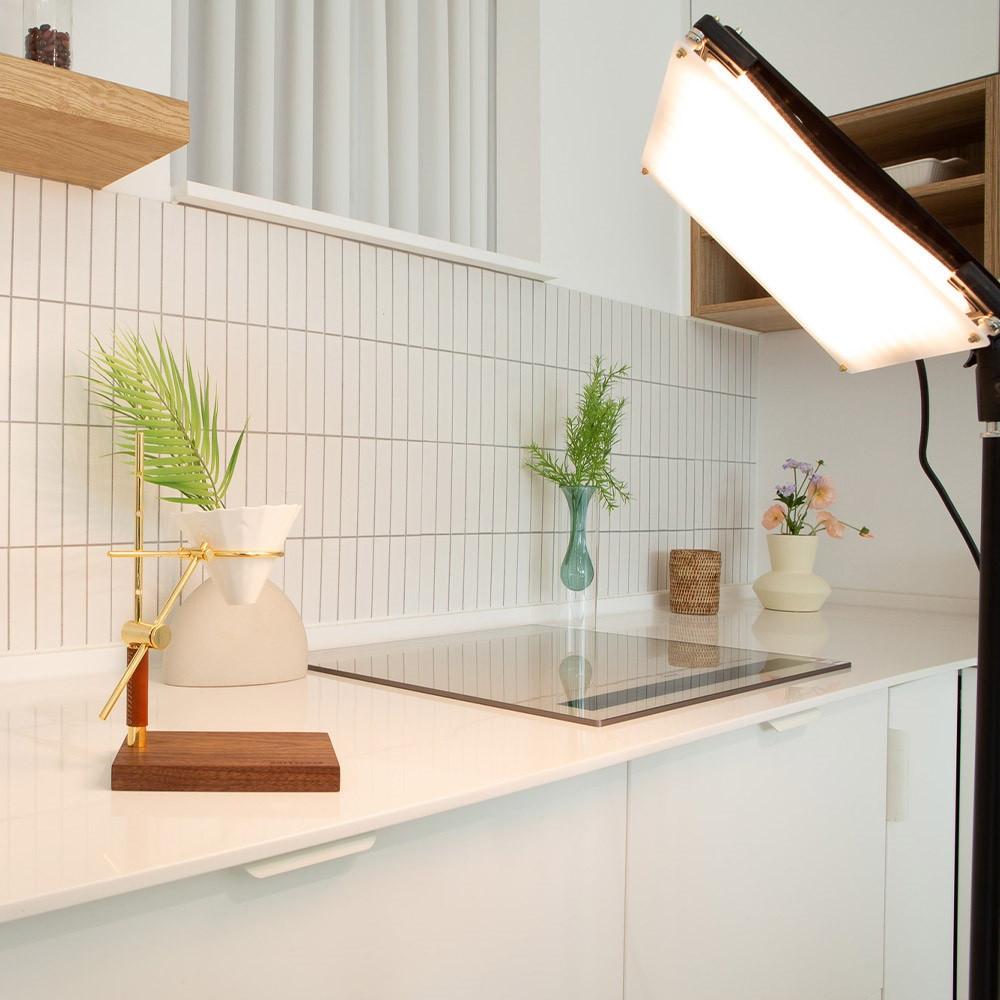 안세스 자연광 지속광 조명 네일 반영구 사진 촬영 조명 원스탠드세트45