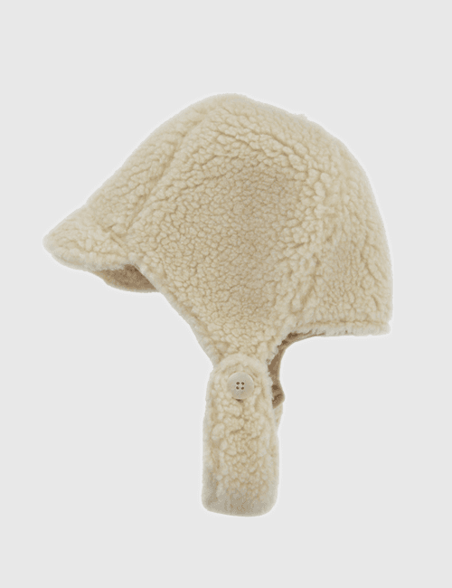 butter shearling balaclava / 12.22 5:10pm open!