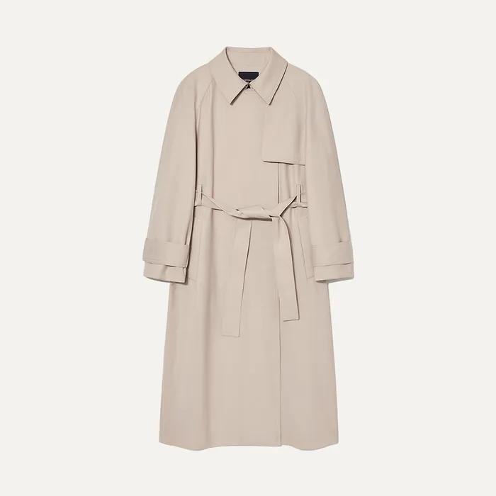 Simple Trench Coat Hazelnut