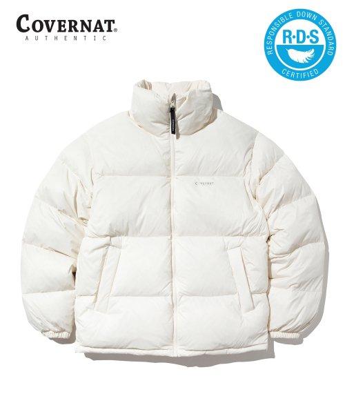 20FW RDS 덕다운 숏 패딩 점퍼 오프화이트