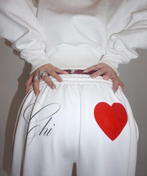Chi Sweatpants White