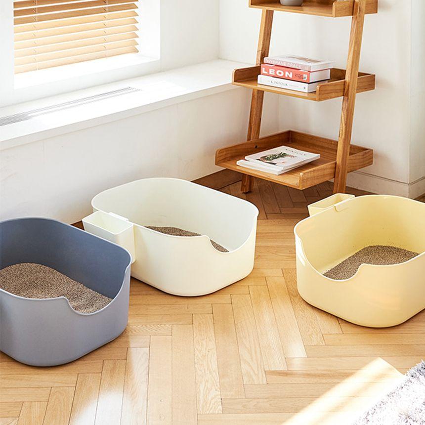 [무료배송] 강집사 대형 화장실 아이보리/라이트그레이/옐로우