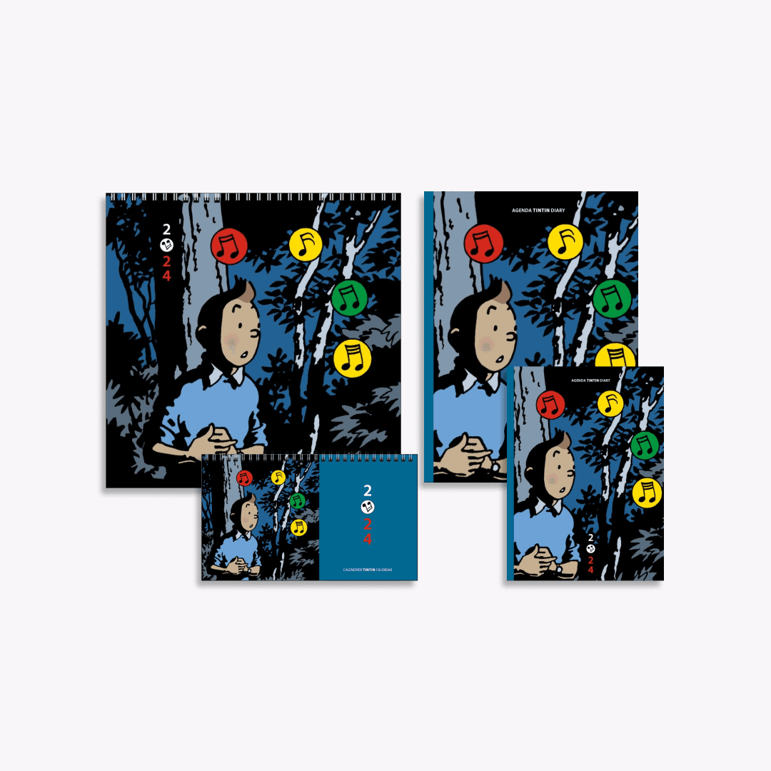 [한정수량] TINTIN 2024 달력/다이어리