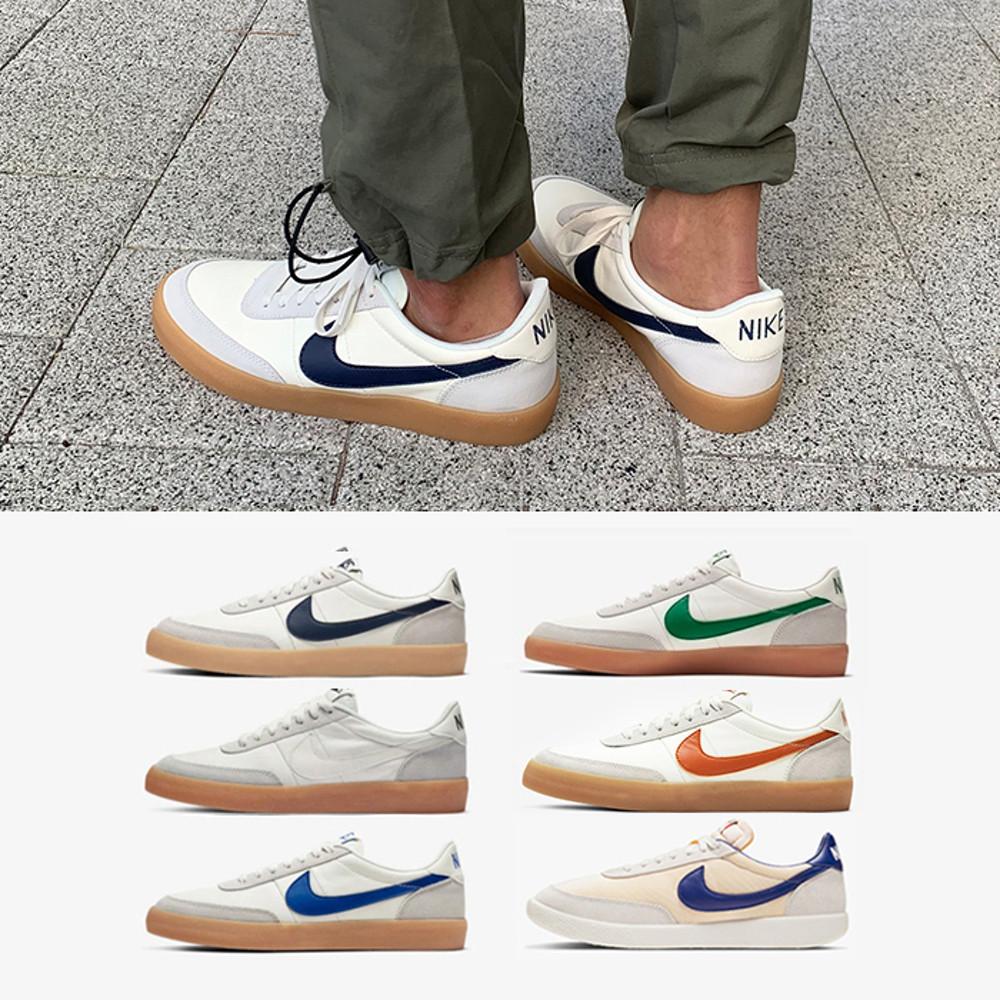 (국내매장판) 나이키 제이크루 킬샷 2 OG 네이비 그린 레드 셰일 데저트 오렌지 블랙