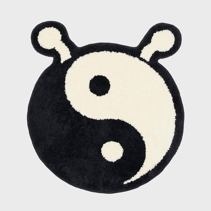 YIN YANG RUG WHITE