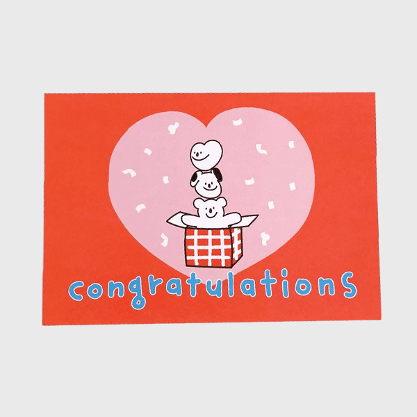 엽서_ congratulations
