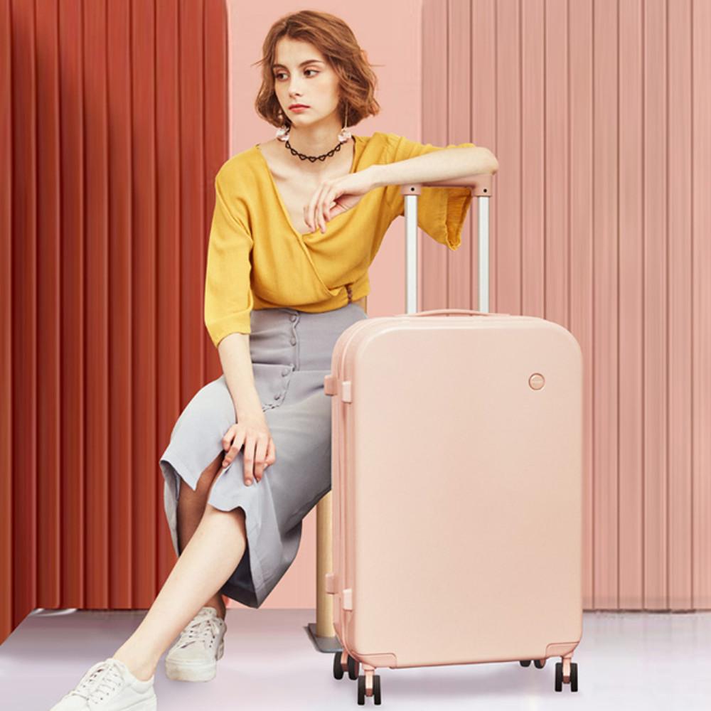 타임리스 트윙클 24인치 폴리카보네이트 수화물 화물용 여행 가방 유럽 가벼운 캐리어