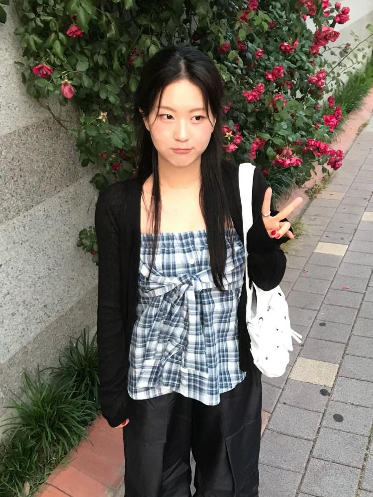 버디 체크 탑 [2color]