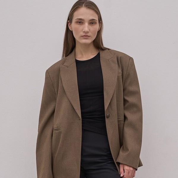 Single Blazer Jacket_2Color