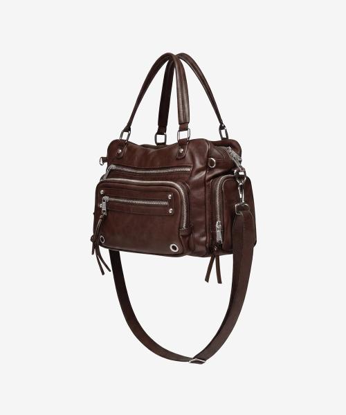 브레드 백 _M_레드 브라운 Bread Bag_M_Red Brown