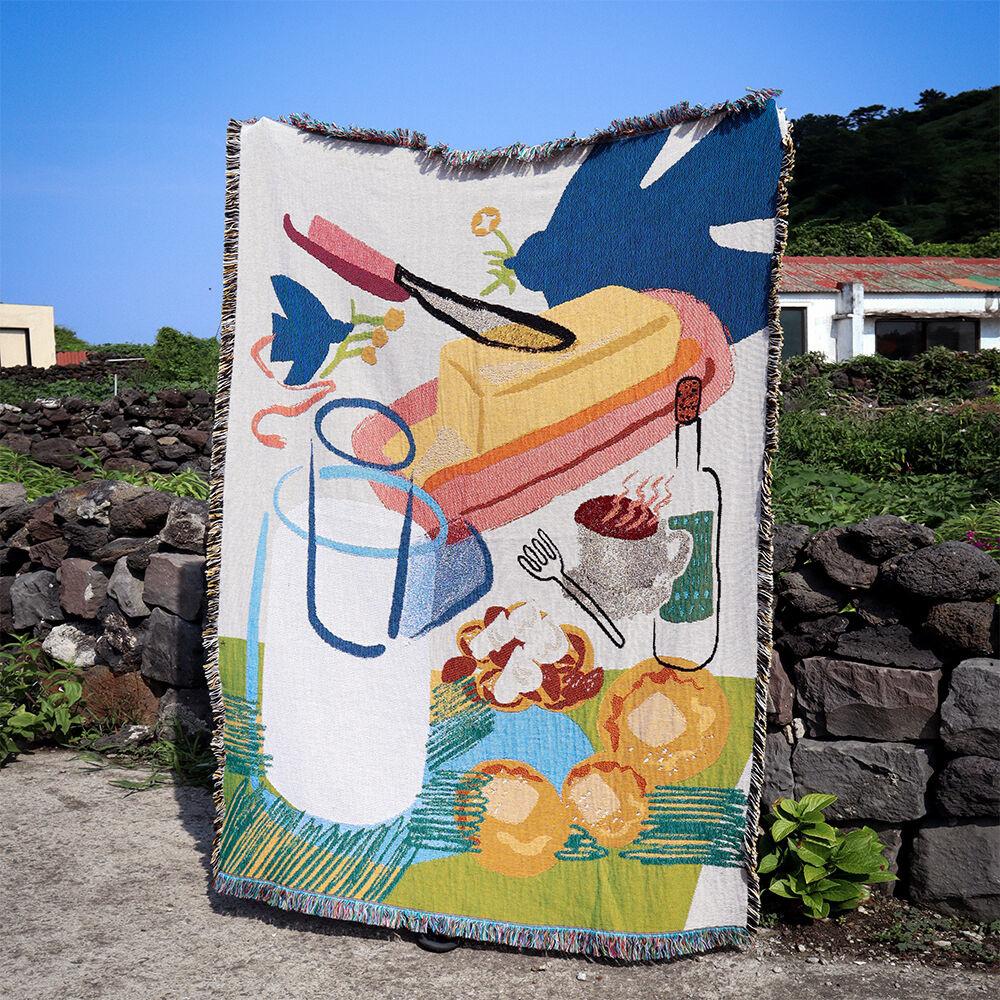 선데이 브런치 태피스트리 블랭킷