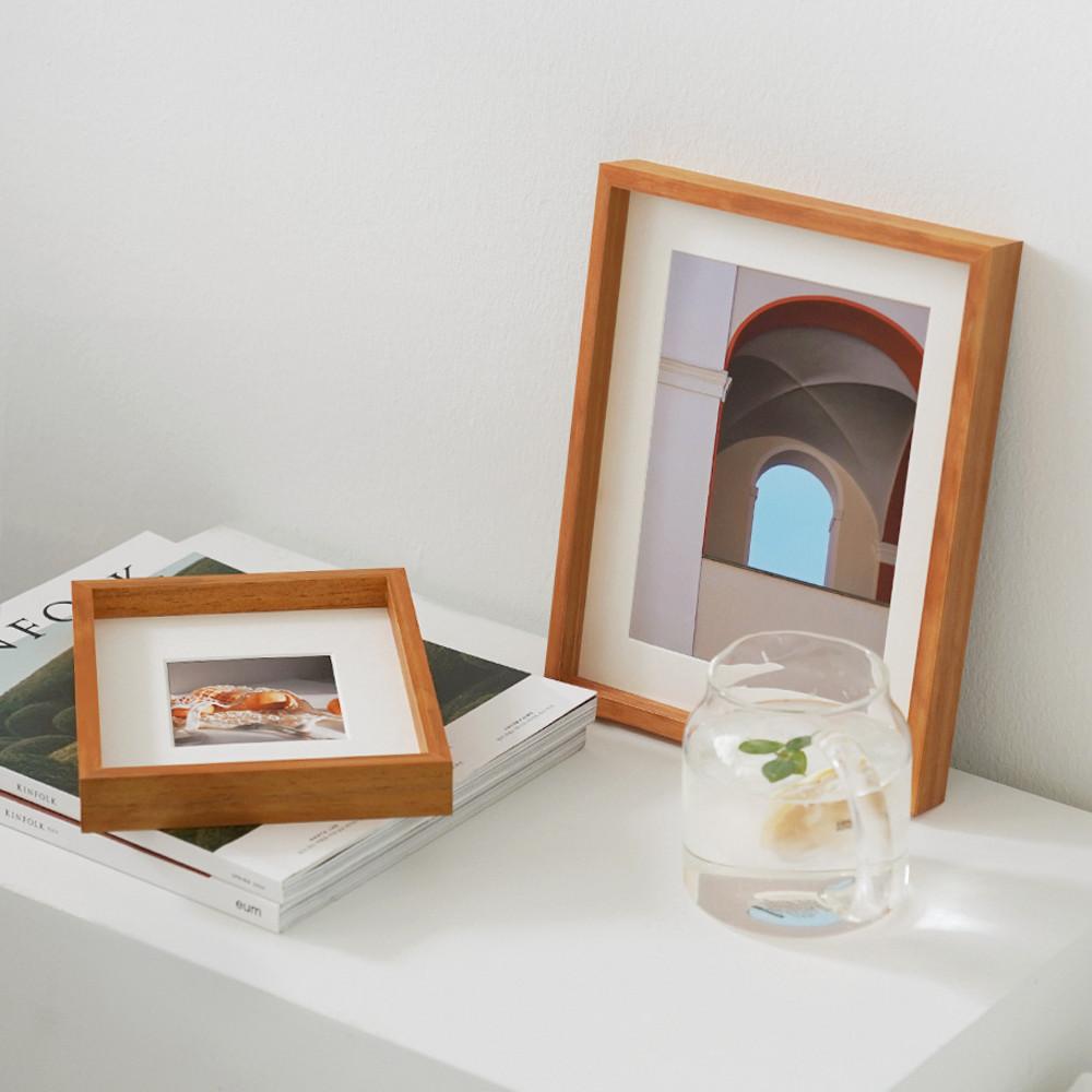 라슨쥴 슬림 원목 액자 프레임 A1 A2 A3 A4 5x7 4x6 웨딩 액자틀 스테디