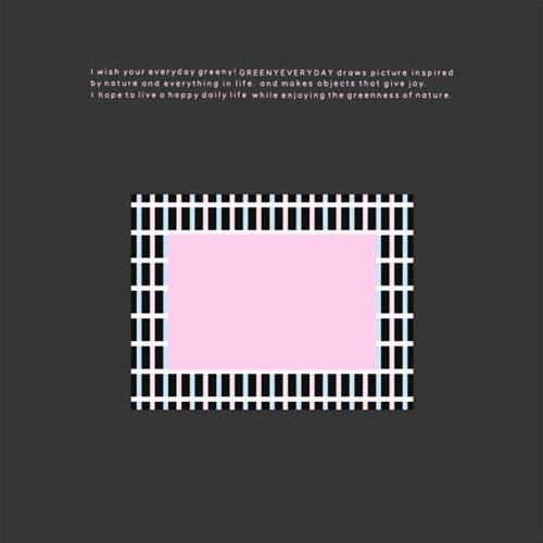 그리니에브리데이 블랙타일 메모지