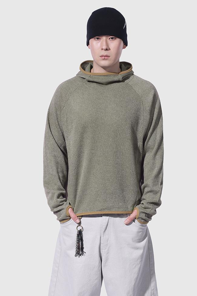 Runner Warmer Knit Hoodie [4color]