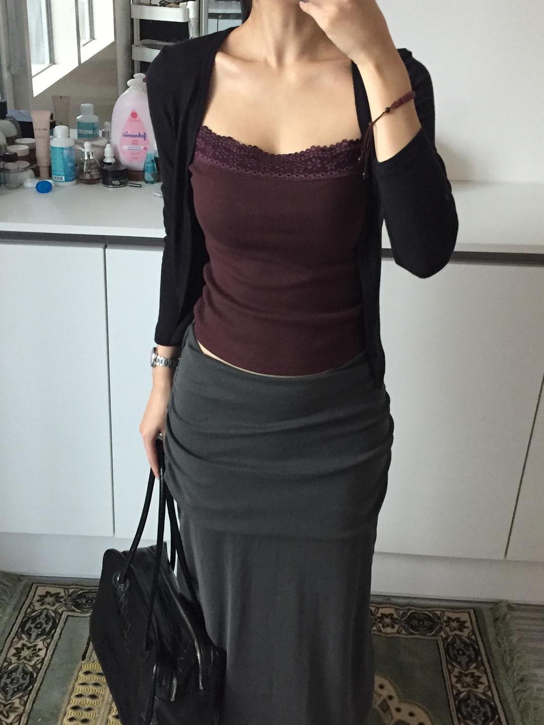 Angora Bolero Cardigan (3color)