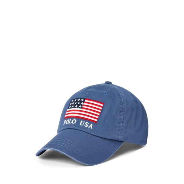 플래그 치노 볼 캡 | Ralph Lauren® Korea