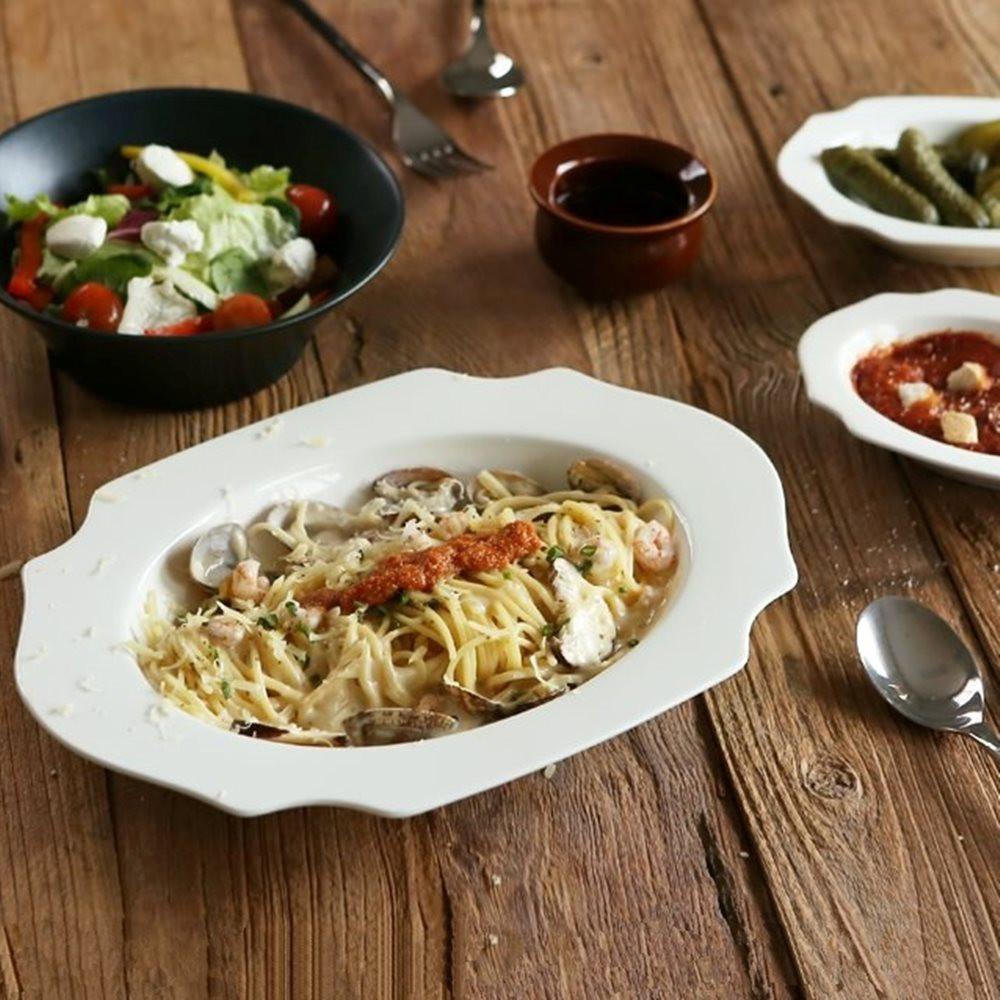 화이트 쉴리 미니볼 파스타볼 반찬기 그라탕 덮밥 오븐그릇