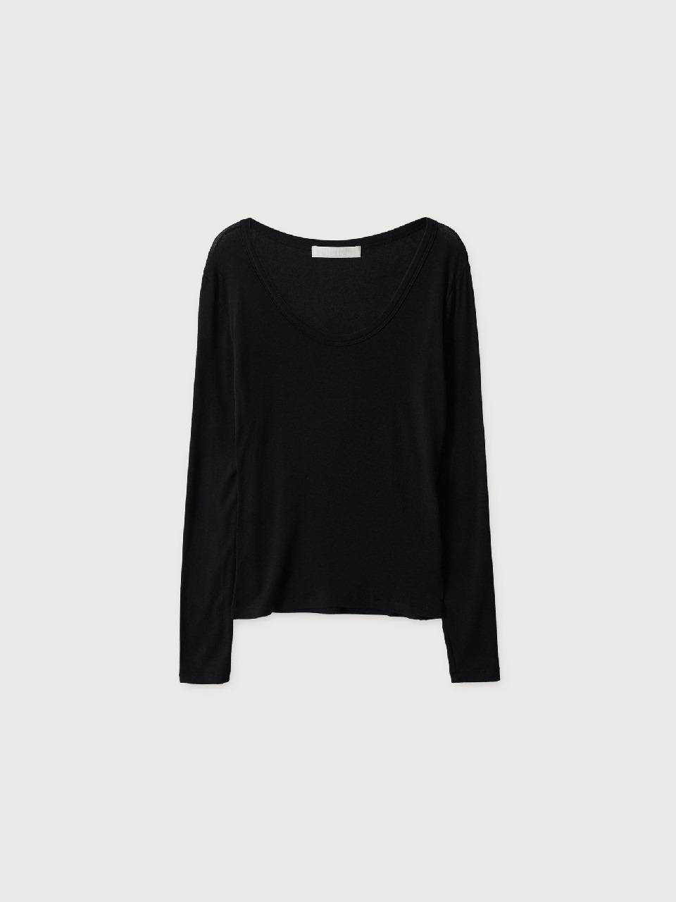 rud u-neck t-shirt_black