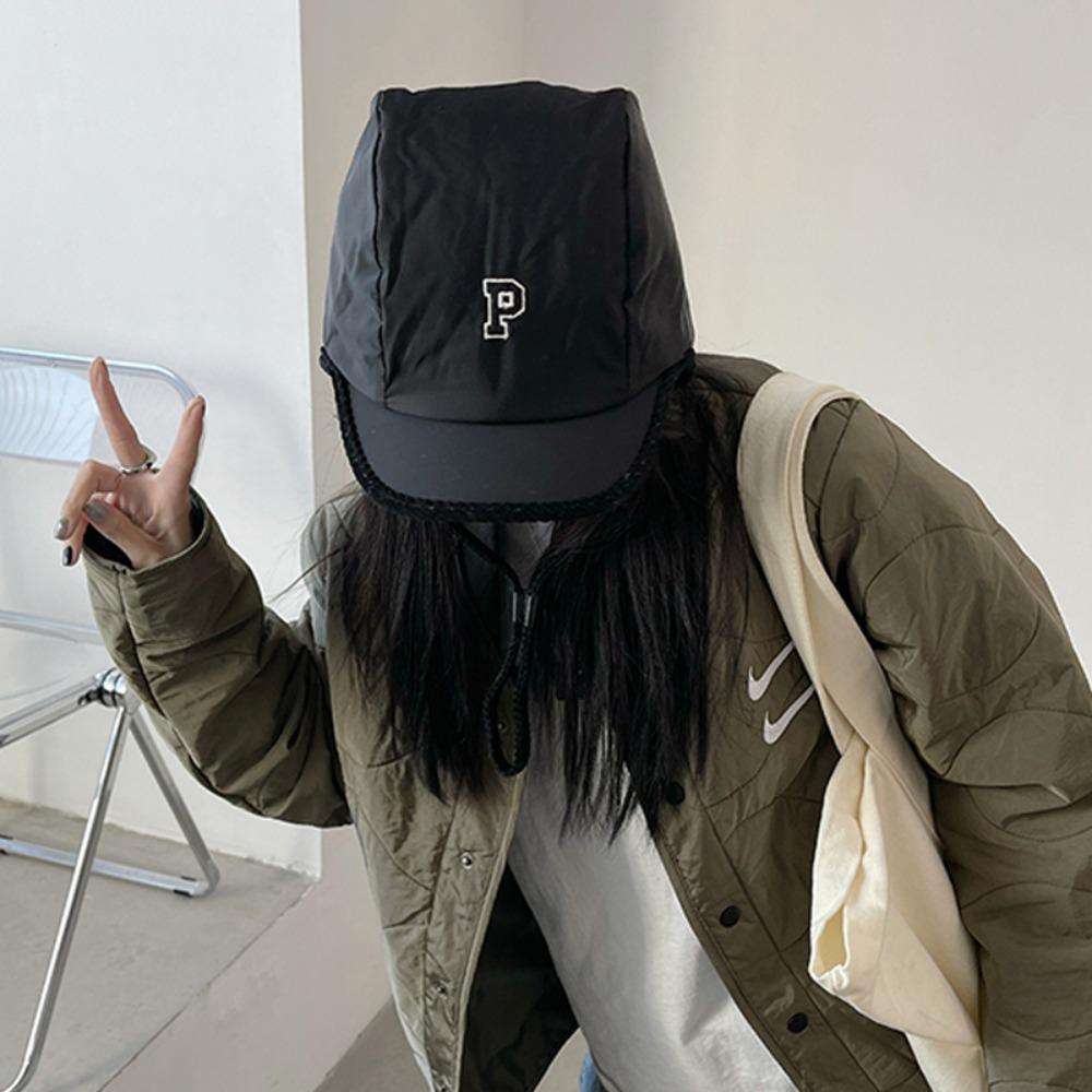 [무배] 캠핑P 귀도리모자 뽀글이 귀돌이 군밤모자
