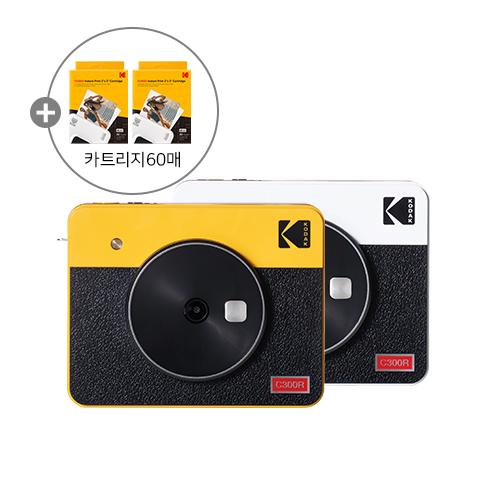 코닥 미니샷 3 레트로 폴라로이드 카메라 + 카트리지 60매 번들