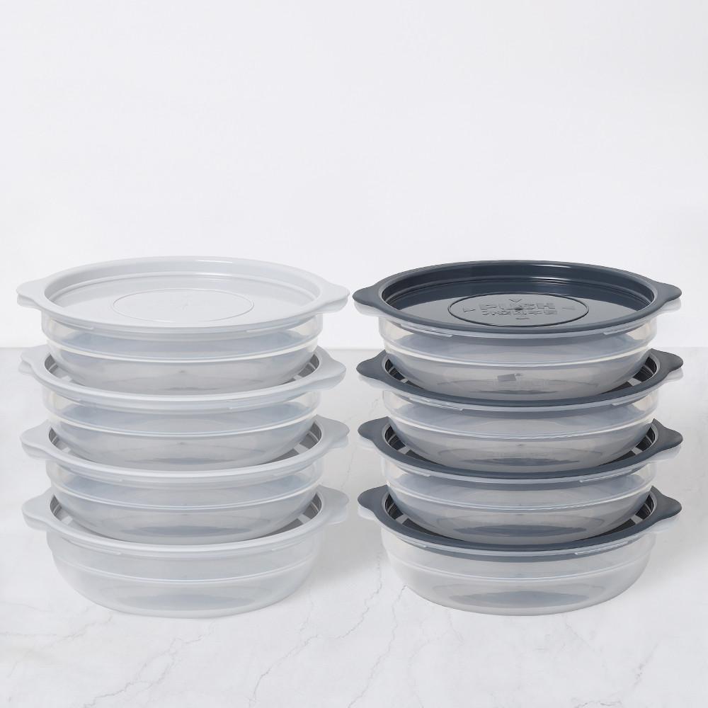 모던쿡 전자렌지 냉동밥보관용기 밀폐 소분용기 450ml 8세트