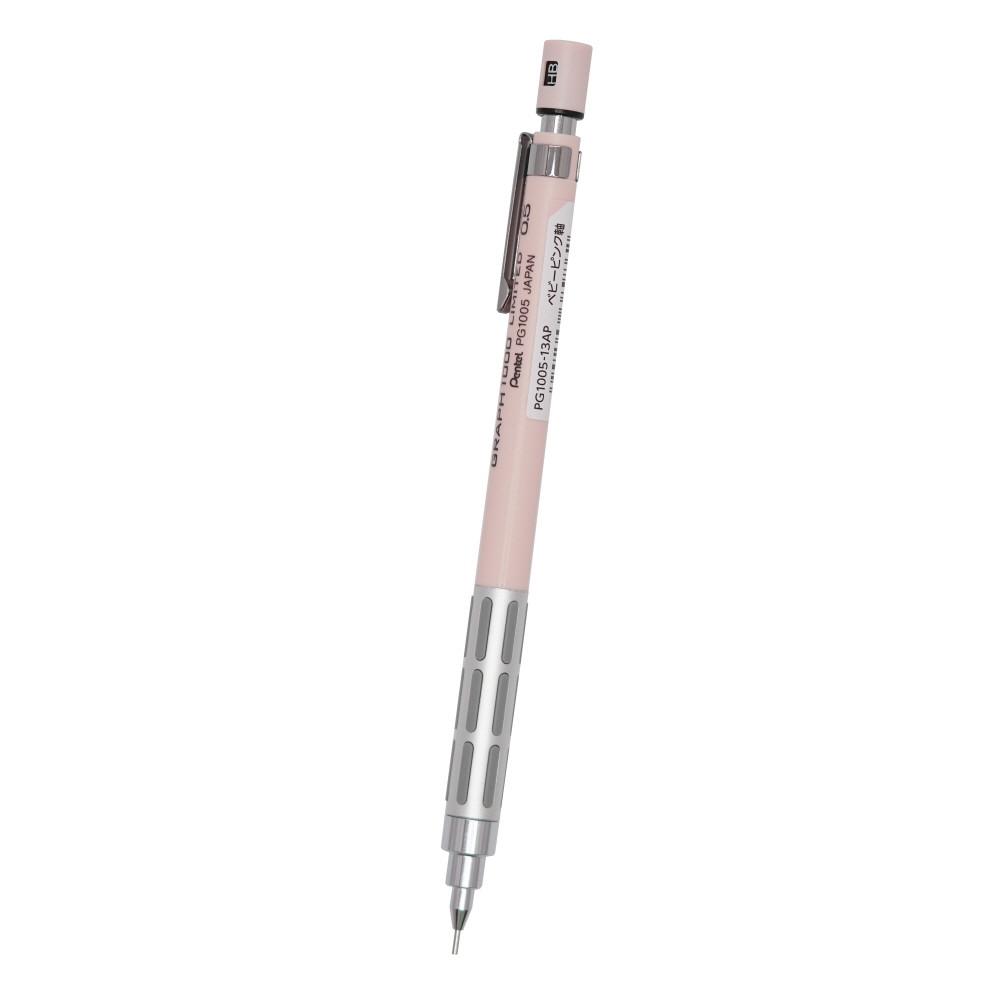 아마존 한정판 그래프1000 리미티드 일본 고급 제도 샤프 0.5mm 베이비핑크 PG1005-13AP