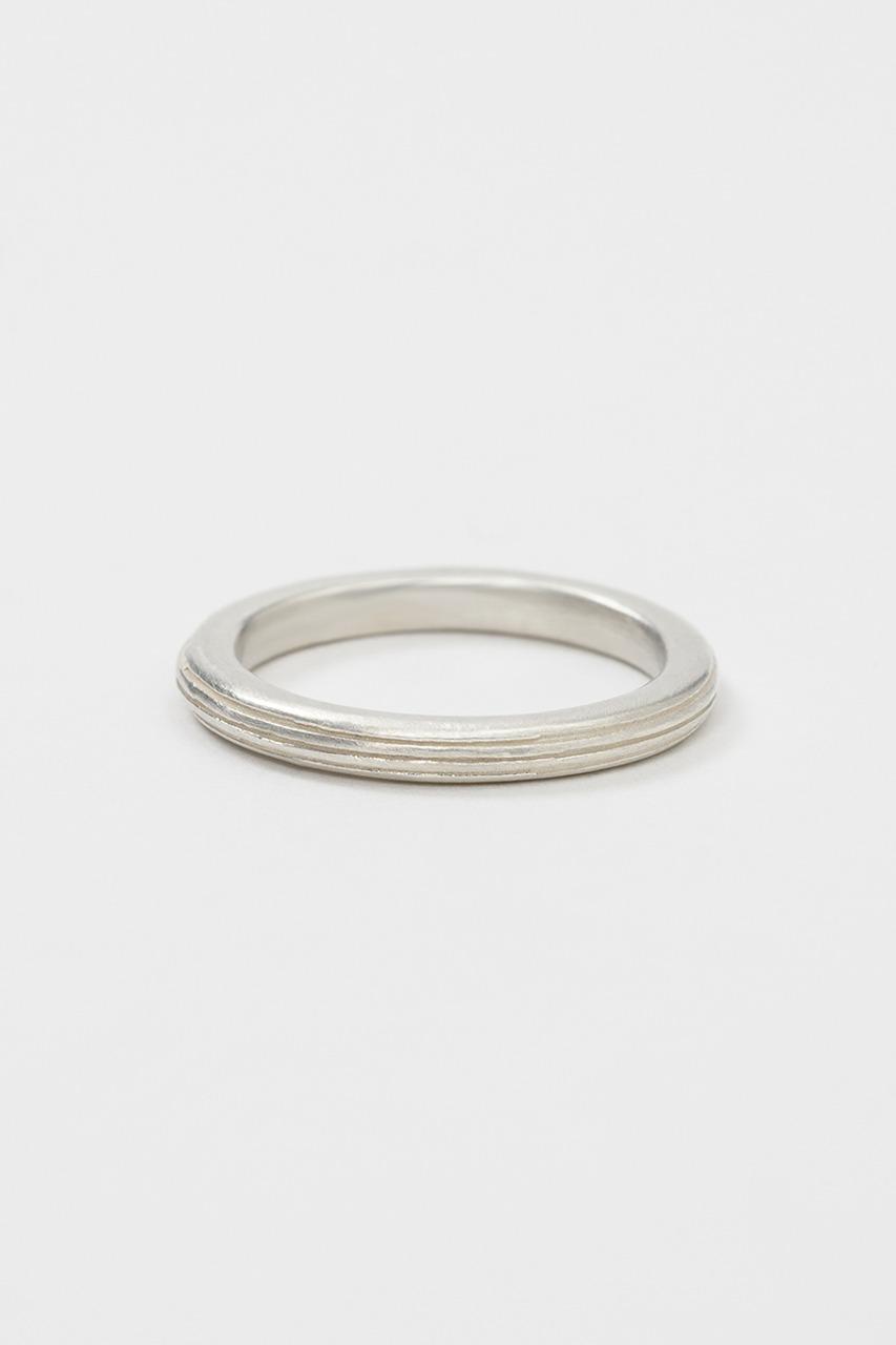 PLAIN STRIPE RING (silver925)