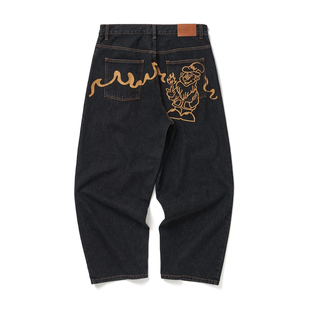 DWARF DENIM PANTS