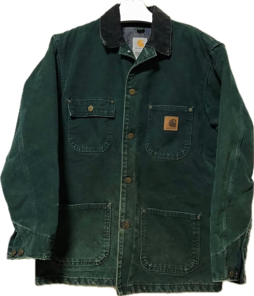 칼하트 90s 디트로이트 워크자켓 모스그린 | 후루츠패밀리