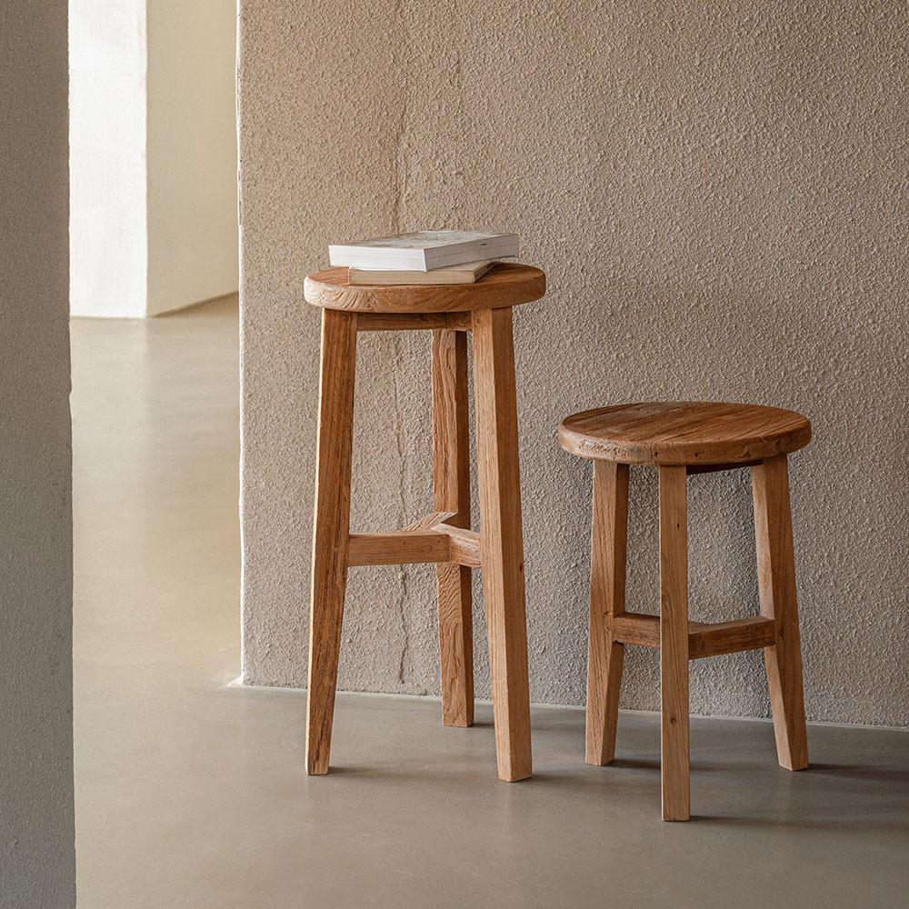 Amang Stool - M/L 아망 티크고재 스툴