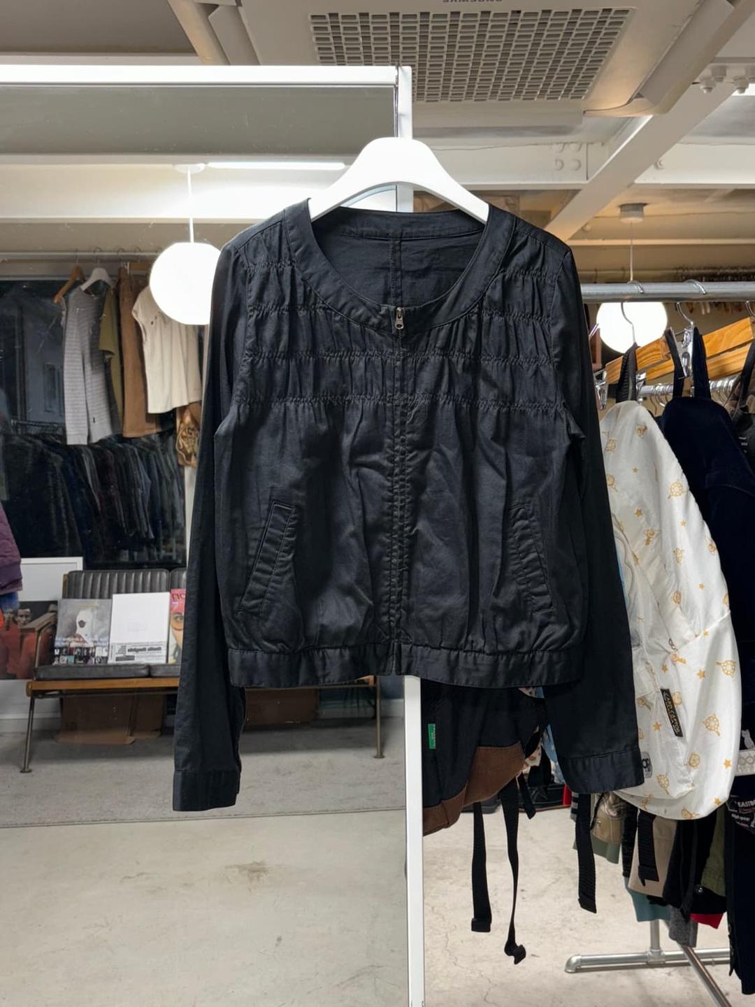 Atsuro tayama 셔링 집업 자켓