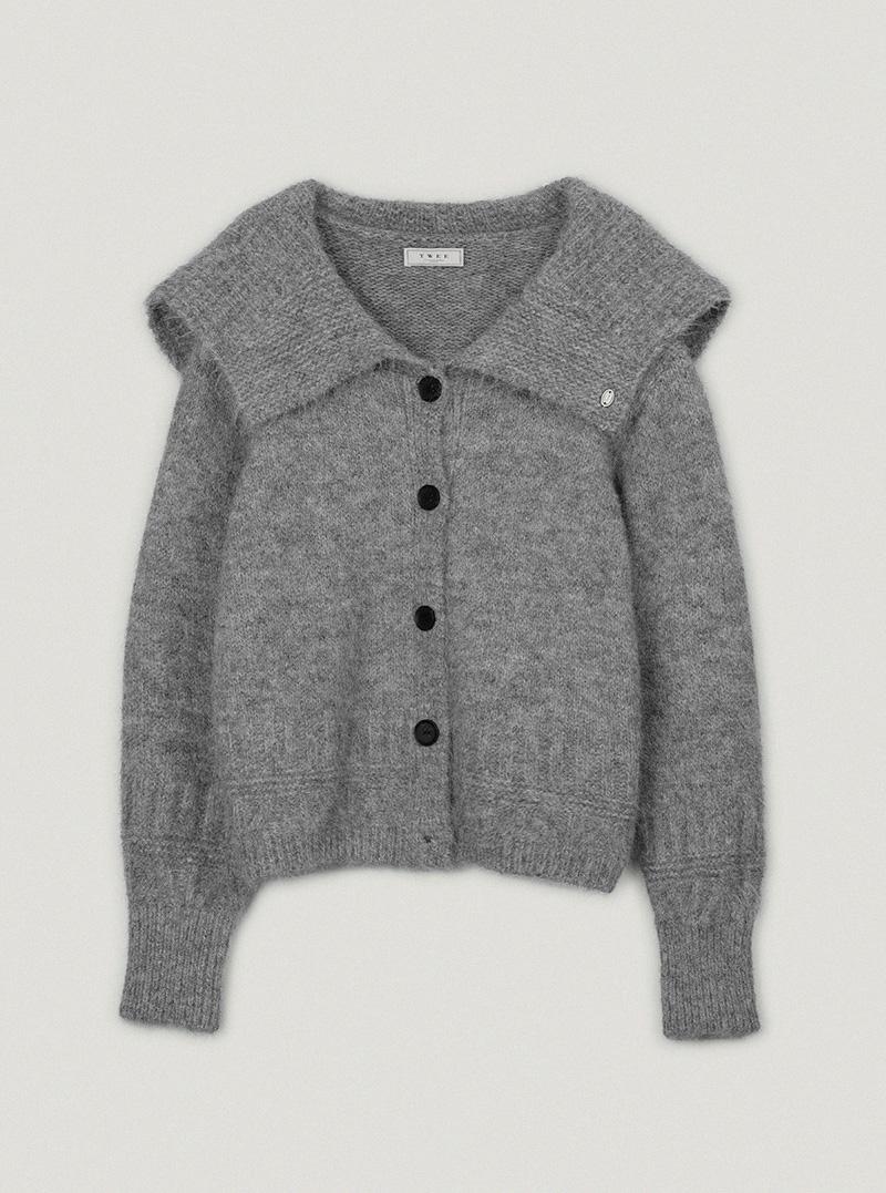 트위 [온라인단독] 컴프 세일러 카라 니트 긴팔 가디건