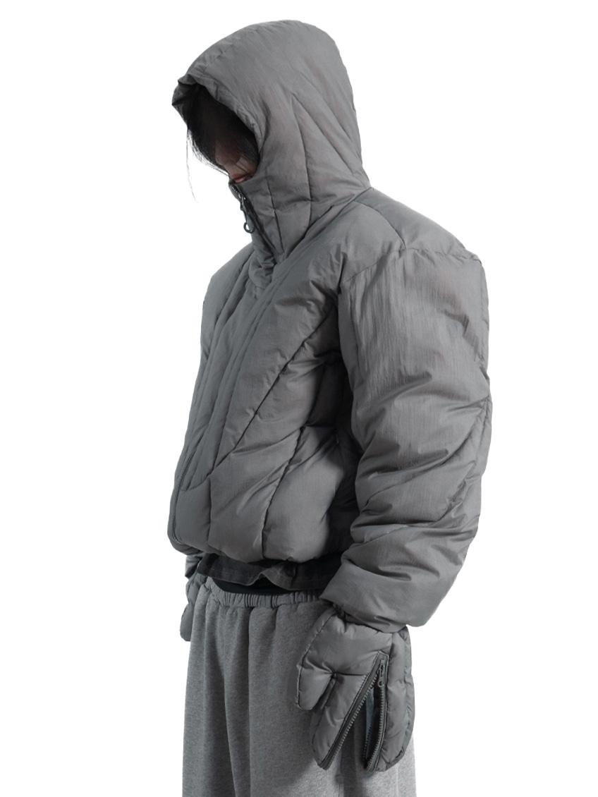 hex glove puffer jacket (3c)