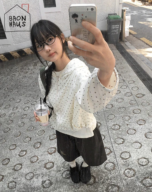 [BAONHAUS] 다렌 스타 후드 바람막이 점퍼