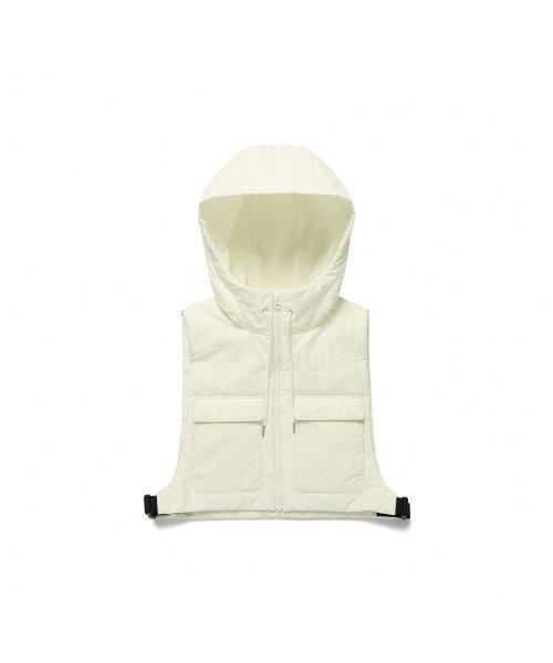패디드 후드 기어 베스트_크림(EN2CWMB990A)