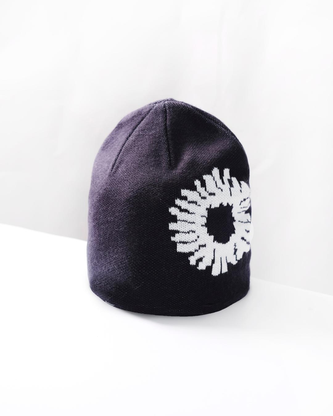 LOGO SYMBOL JACQUARD BEANIE (DARK NAVY)