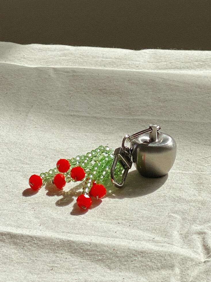 BABT apple key ring (hand made)