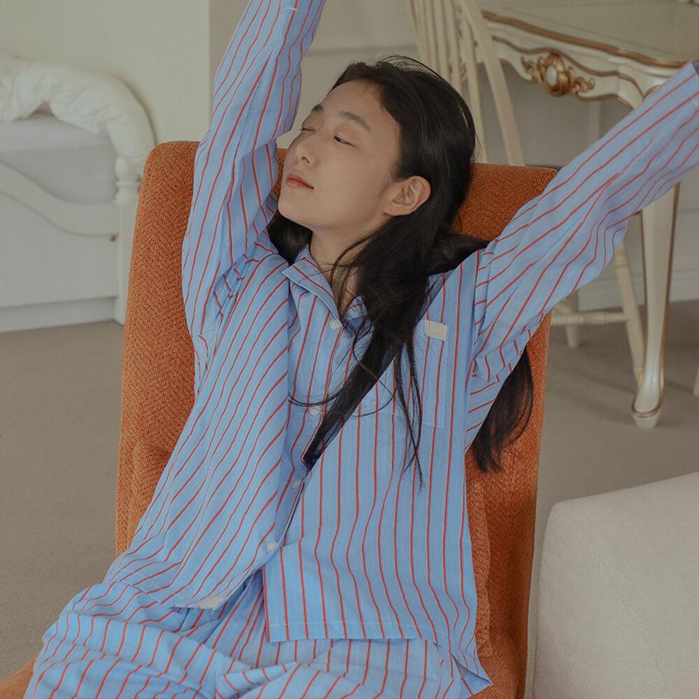 무이 스트라이프 파자마