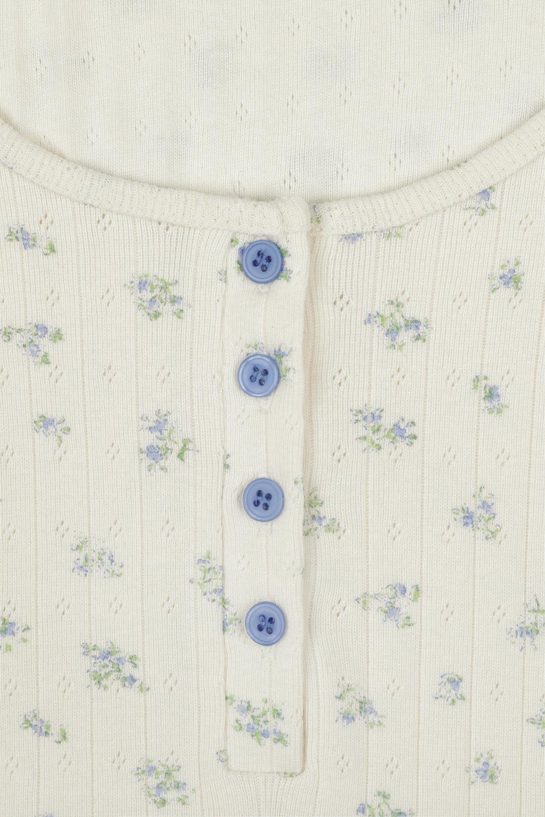 Flower Button T
