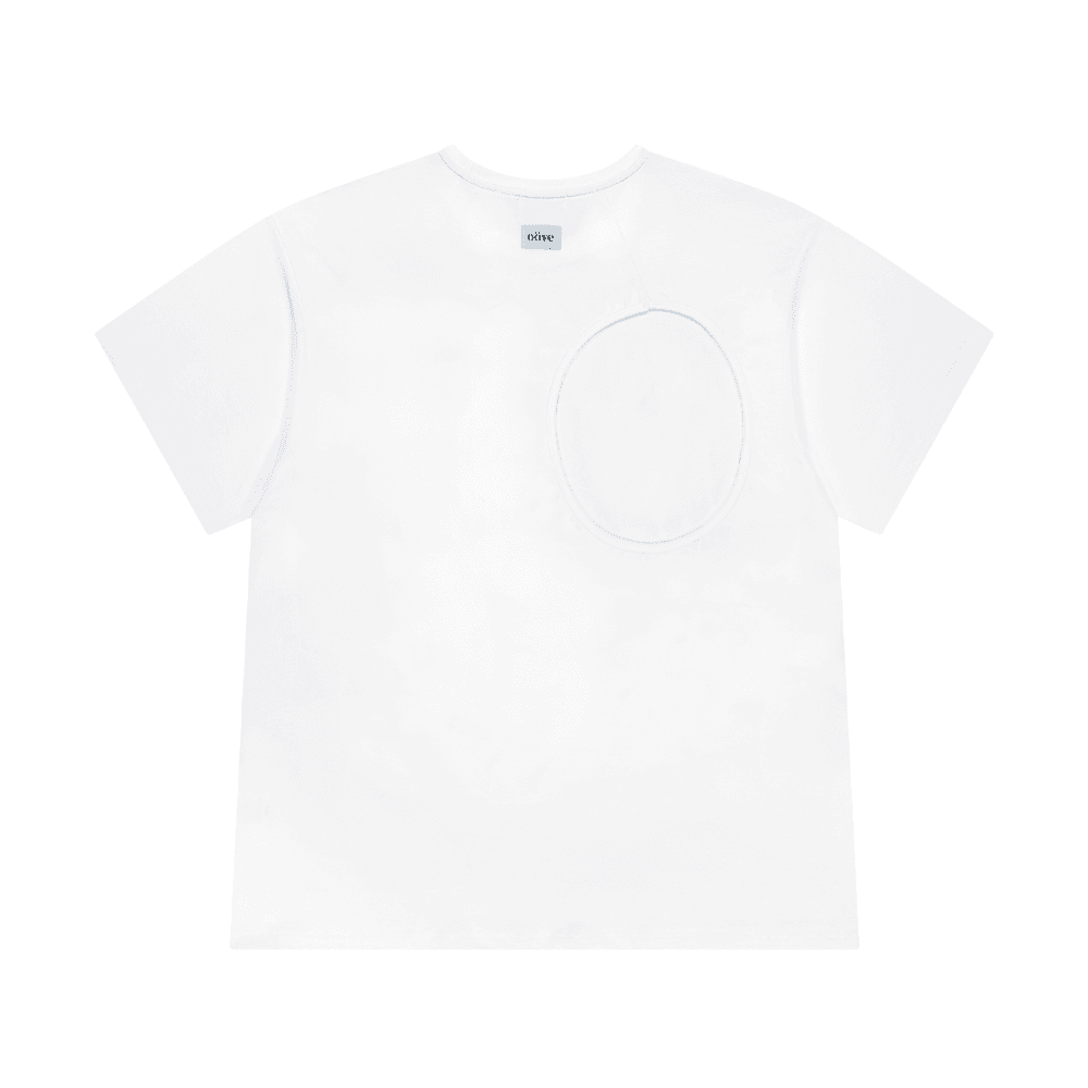[6/23 예약배송] oove peek t-shirt (white)