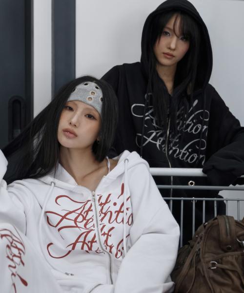 [SET] 어텐션 아일렛 스웻 셋업 F25010X973